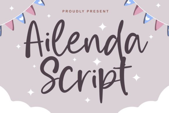 Ailenda Script: A Font That Feels Like a Handwritten Hug