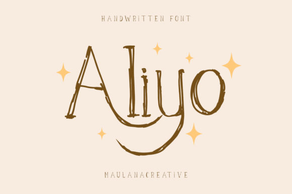 Aliyo Script: The Handwritten Font for Authentic Design