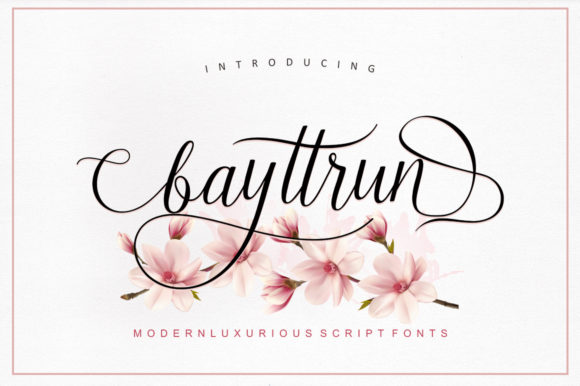 Bayttrun Script: Adding Elegant Flow to Modern Designs