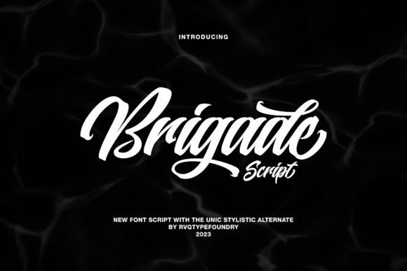 Brigade Script: Bringing Vintage Elegance to Modern Projects