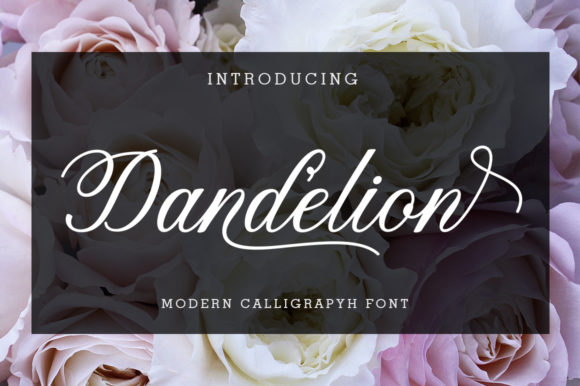 Dandelion Script: A Friendly Calligraphy Font for Modern Brands