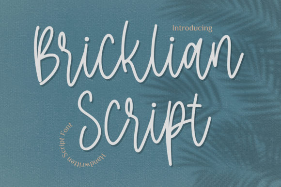 Embrace the Charm of Bricklian Script for Your Projects