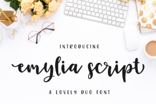 Emylia Script: The Elegant Handwritten Font for Modern Designers