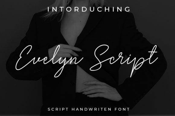 Evelyn Script: A Modern Handwritten Font for Elevated Design