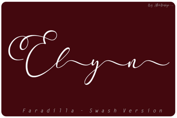 Faradilla Script: Crafting a Luxurious Brand Identity
