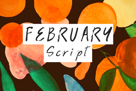 February Script: Unleashing Creativity with a Handwritten Font