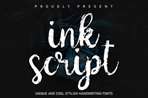 Ink Script: The Stylish Font for Modern Designers
