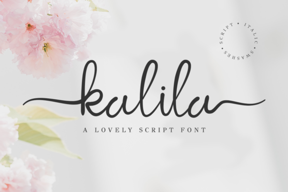 Kalila Script: A Modern Calligraphy Font for Elegant Branding