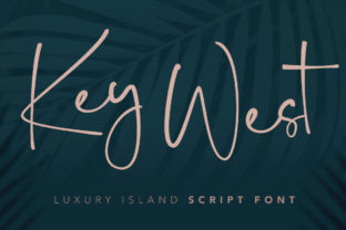 Key West Script: The Handwritten Font with a Chill Vibe