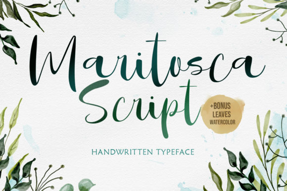 Maritosca Script: A Fresh Take on Classic Handwriting