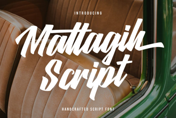 Matlagih Script: A Bold Handwritten Font for Modern Designers