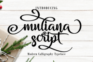 Muliana Script: Bringing a Fresh, Handmade Touch to Your Work