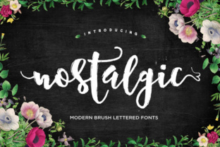 Nostalgic Script: The Energetic Brush Font for Modern Brands