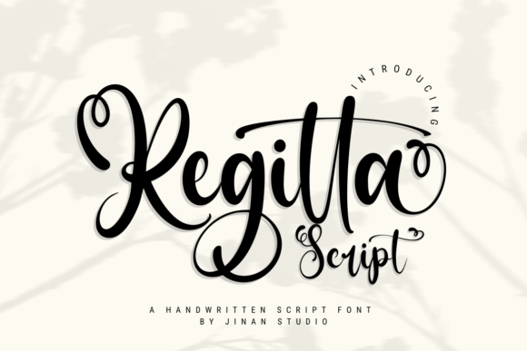 Regitta Script: Crafting Timeless Elegance in Your Designs